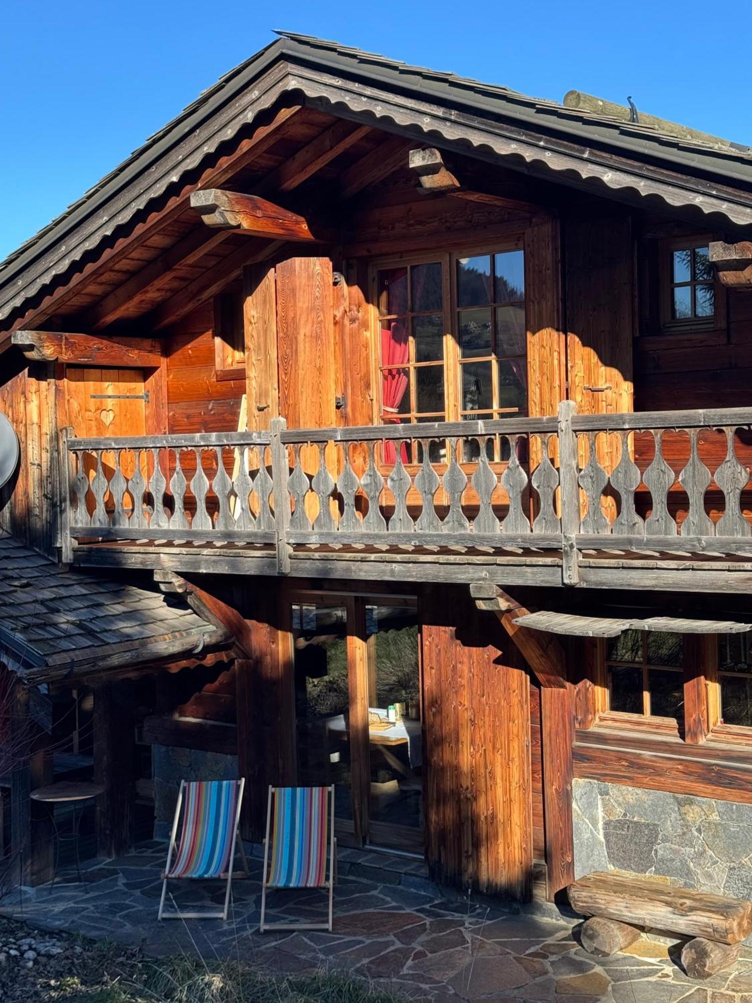 Chambres Et Mazots Du Chalet De Mado Megève Zewnętrze zdjęcie