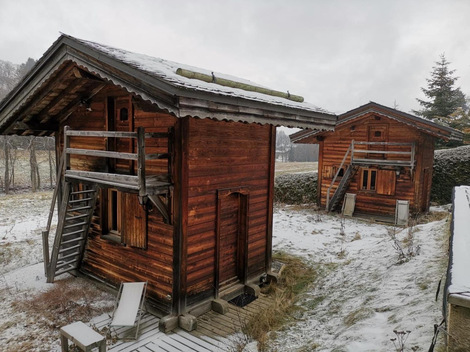 Chambres Et Mazots Du Chalet De Mado Megève Zewnętrze zdjęcie